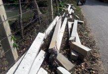 ১৪৪ ধারা অমান্য করে নড়াইলে সীমানা পিলার ভেঙ্গে দিয়েছে প্রতিপক্ষরা