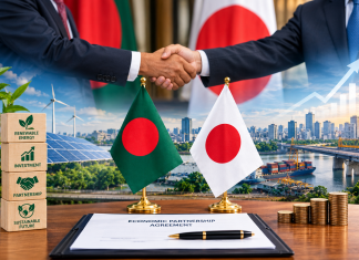 জাপানের সঙ্গে বাণিজ্য চুক্তি সম্পন্ন, বিনিয়োগ বাড়ার আশা বাংলাদেশের